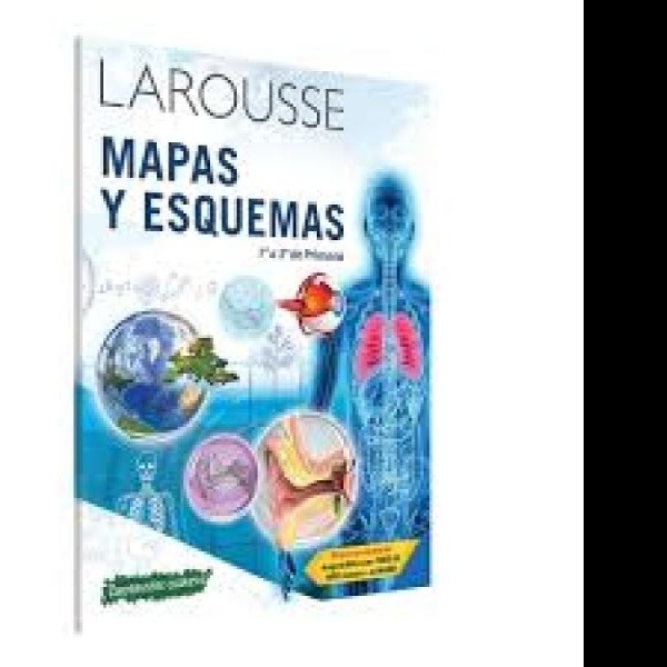 LIBRO MAPAS Y ESQUEMAS 1 A 3 PRIM. 1161 LAROUSSE PZA
